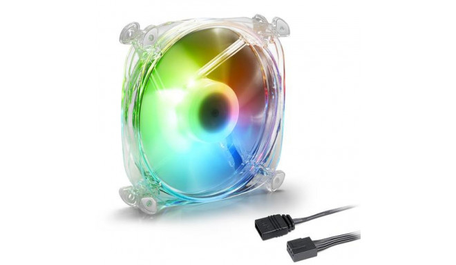 Sharkoon Shark Disc PWM Computer case Fan 12 cm Transparent 1 pc(s)