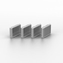 Lindy USB Type C Port Blockers (Without Key) - Pack of 10, White