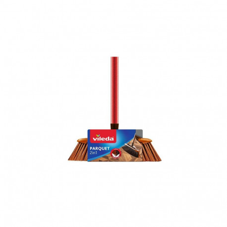 Vileda 4023103147843 broom Indoor Soft bristle Brown, Red