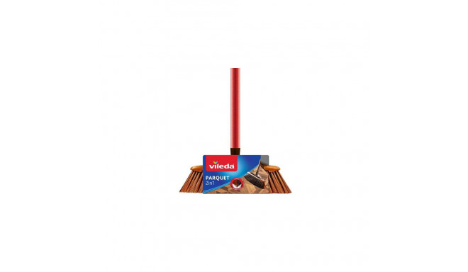 Vileda 4023103147843 broom Indoor Soft bristle Brown, Red