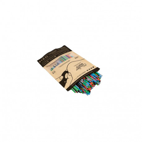 3Doodler Primary Pow Mixed Bag 250 Compostable plastic Blue, Green, Grey, Red 1 g