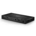 Lindy 2 Port HDMI 18G Splitter with Audio and Downscaling