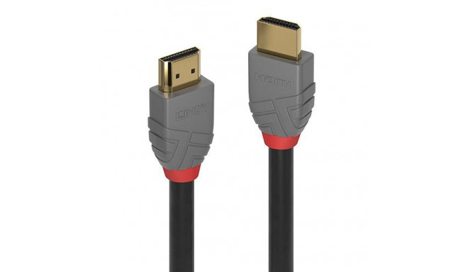 Lindy 0.5m High Speed HDMI Cable, Anthra Line