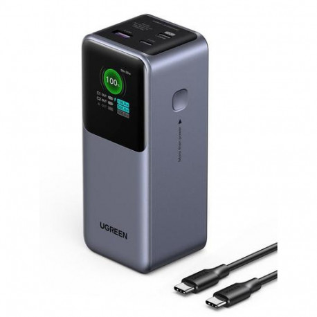 Ugreen 20000mAh 130W Fast Charging Powerbank Lithium Grey