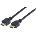 Manhattan HDMI Cable with Ethernet (CL3 rated, suitable for In-Wall use), 4K@60Hz (Premium High Spee
