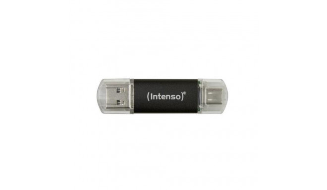 Intenso 3539490 USB flash drive 64 GB USB Type-A / USB Type-C 3.2 Gen 1 (3.1 Gen 1) Anthracite