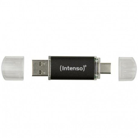 Intenso Twist Line USB flash drive 32 GB USB Type-A / USB Type-C 3.2 Gen 1 (3.1 Gen 1) Anthracite