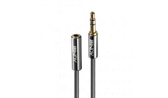 Lindy 0.5M 3.5MM AUDIO CABLE, CROMO LINE