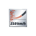 Einhell GE-CL 18 Li E - Solo cordless leaf blower 210 km/h Black, Red