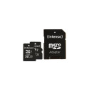 Intenso Doppelpack microSDHC 32GB UHS-I Premium inkl. SD-Adapter - High Capacity SD (MicroSDHC) Clas