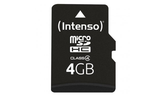 Intenso 3403450 memory card 4 GB MicroSDHC Class 4