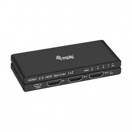 Equip Ultra Slim 2-Port HDMI 2.0 Splitter