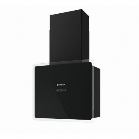FABER S.p.A. Glam Fit 55 BK Wall-mounted Black 570 m³/h