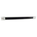 Equip 19" Brush Panel, Light Grey (RAL 7035)
