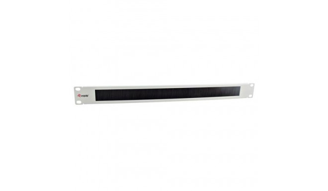 Equip 19" Brush Panel, Light Grey (RAL 7035)