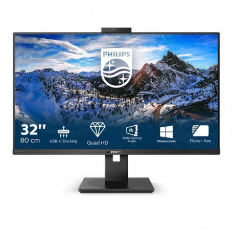 Philips P Line 326P1H/00 computer monitor 80 cm (31.5") 2560 x 1440 pixels Quad HD LED Blac