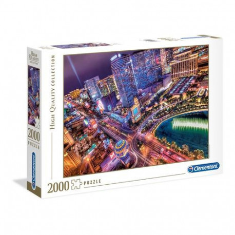 Clementoni Las Vegas Jigsaw puzzle 2000 pc(s) City