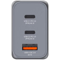 Verbatim GNC-65 GaN Charger 65W with 2 x USB-C PD 65W / 1 x USB-A QC 3.0 (EU/UK/US)