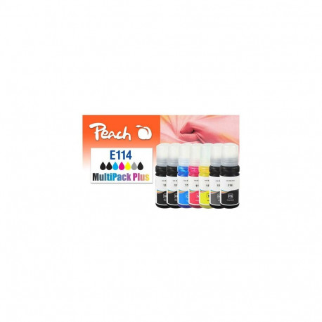 Peach 321707 ink cartridge 7 pc(s) Compatible Standard Yield Black, Cyan, Grey, Magenta, Yellow