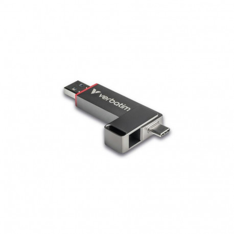 Verbatim Dual QuickStick USB flash drive 1 TB USB Type-A / USB Type-C 3.2 Gen 1 (3.1 Gen 1) Grey