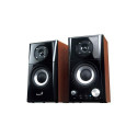 Genius Computer Technology 31730032400 loudspeaker 2-way Black, Wood Wired 14 W