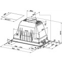 FABER S.p.A. Inka Plus HC X A52 Built-in Stainless steel 580 m³/h