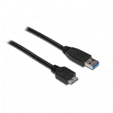 Alcasa USB 3.0 A/Micro B 3m USB cable USB 3.2 Gen 1 (3.1 Gen 1) USB A Micro-USB B Black