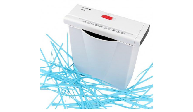 Olympia 2707 paper shredder Strip shredding 34 cm White