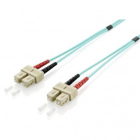 Equip SC/SC Fiber Optic Patch Cable, OM3, 20m