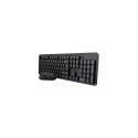 Trust TKM-360 keyboard Mouse included Office RF Wireless QWERTZ German Black