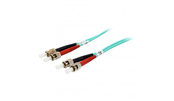 Equip ST/ST Fiber Optic Patch Cable, OM3, 5m