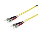 Equip ST/ST Fiber Optic Patch Cable, OS2, 3m