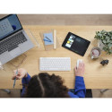 Trust Lyra keyboard Universal RF Wireless + Bluetooth QWERTY US English White