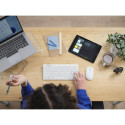 Trust Lyra keyboard Mouse included Office RF Wireless + Bluetooth QWERTY US English White