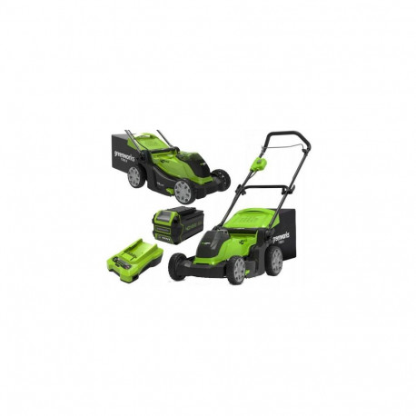 Greenworks 2504707UB lawn mower Push lawn mower Battery Green