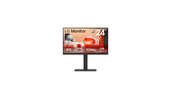 LG 24BA750-B computer monitor 60.5 cm (23.8&quot;) 1920 x 1080 pixels Full HD LCD Black