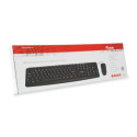 Equip 245201 keyboard Mouse included Office USB QWERTY Spanish Black