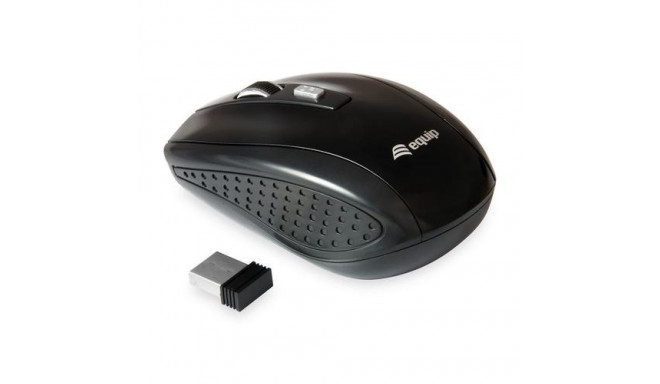 Equip 245104 mouse Travel Ambidextrous RF Wireless Optical 1600 DPI