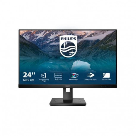Philips S Line 242S9JML/00 computer monitor 60.5 cm (23.8") 1920 x 1080 pixels Full HD LCD Blac