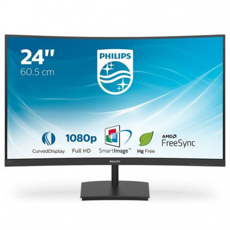 Philips E Line 241E1SC/00 computer monitor 59.9 cm (23.6") 1920 x 1080 pixels Full HD LED B