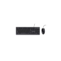 Trust TKM-250 keyboard Mouse included Office USB QWERTZ German Black