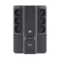Trust Maxxon uninterruptible power supply (UPS) 0.8 kVA 6 AC outlet(s)