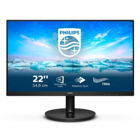 Philips V Line 222V8LA/00 computer monitor 54.6 cm (21.5") 1920 x 1080 pixels Full HD LCD B