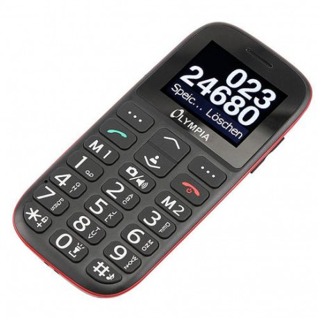 Olympia Bella 4.5 cm (1.77&quot;) 68 g Black Camera phone