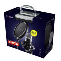 Trust 21753 microphone Black Studio microphone