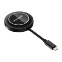 Manhattan 1080p Wireless HDMI Display Adapter with USB-C Transmitter, Dongle Wirelessly Displays a V