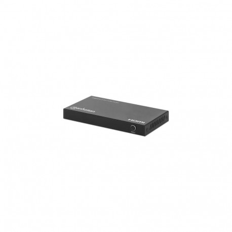 Manhattan 4K@60Hz 3-Port HDMI Switch, Switches Between Three HDMI Inputs on One HDMI Output (3x1), 1