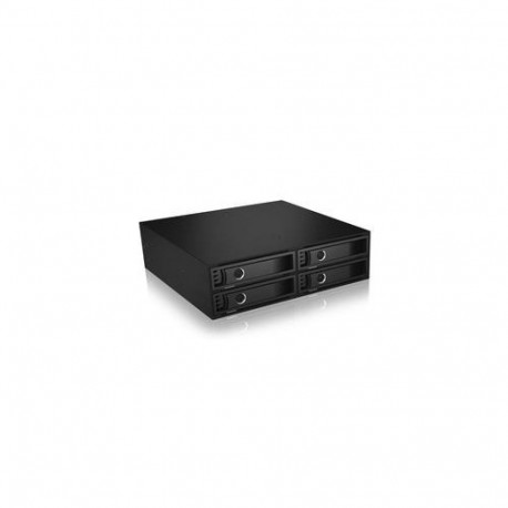 ICY BOX IB-2242SSK 13.3 cm (5.25") Storage drive tray Black