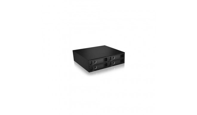 ICY BOX IB-2242SSK 13.3 cm (5.25&quot;) Storage drive tray Black