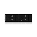 ICY BOX IB-2240SSK 13.3 cm (5.25&quot;) Storage drive tray Black